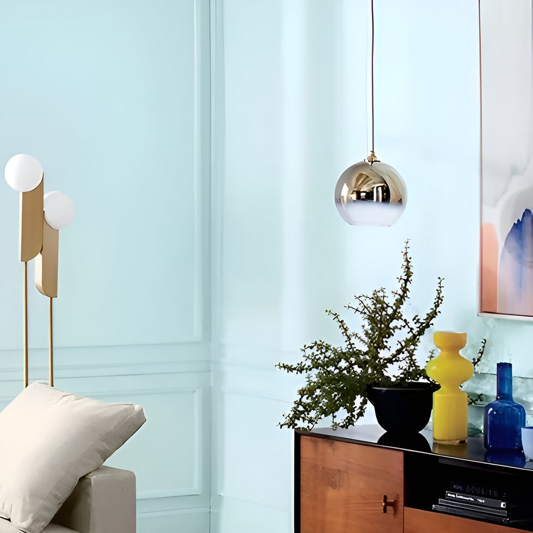 Industril Glass Pendel Lys med LED – Moderne & Dekorativ | Ideell for Kjøkken, Spisestuer & Barer | Skanto