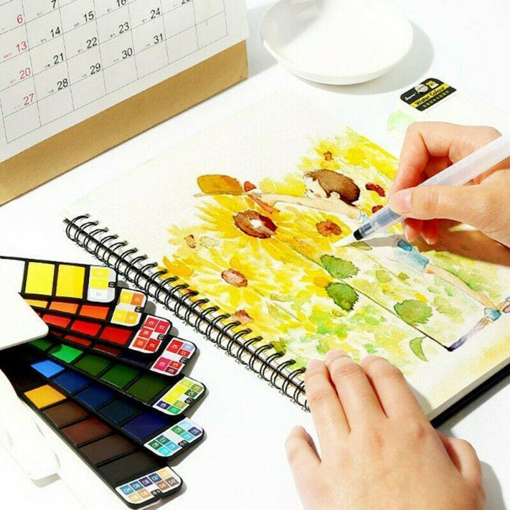 Skanto | Solid Gouache Pigment Palette - la kreativiteten din tale!