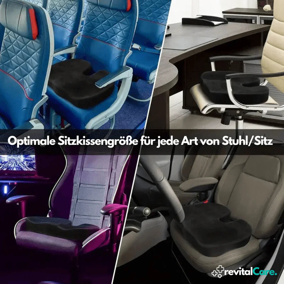Skanto | Ergonomisk 4D Komfort Setepute med Ortopedisk Støtte