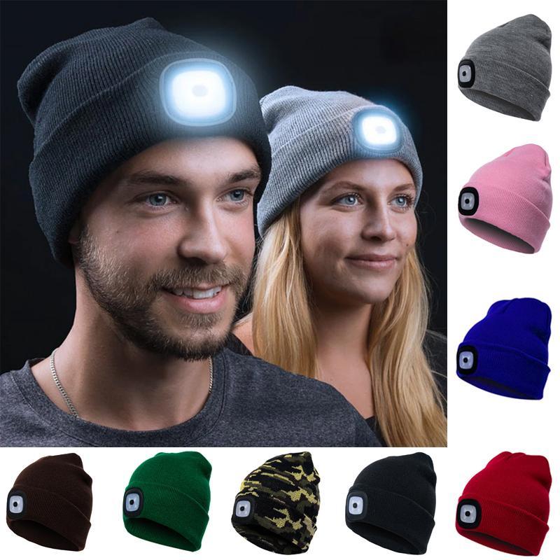 Skanto | LED Strikket Vinterlue