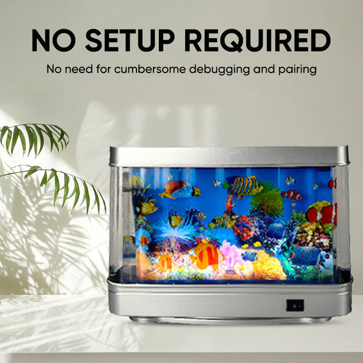 Skanto | Kunstig Tropisk Fiskebowl Lampe