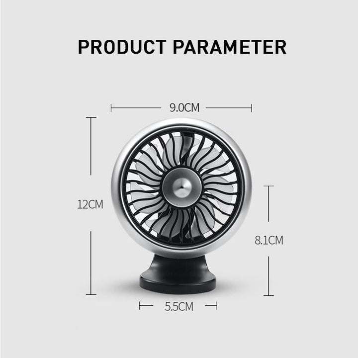 Skanto | Bil Air Outlet USB Vifte