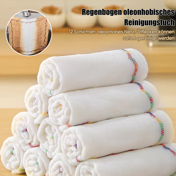 Rainbow Color Dish Cloth | Skanto