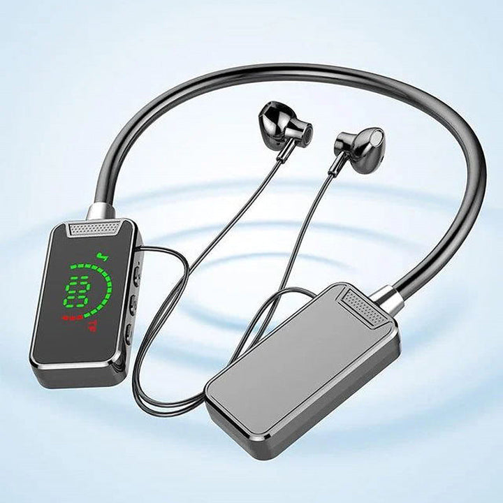 Skanto | Nakkerem Digital Skjerm Bluetooth Hodetelefoner