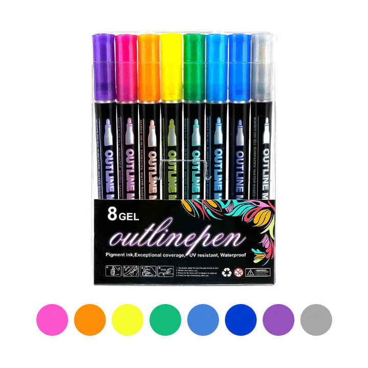 Skanto | Farge Lysstav Graffiti Highlight Pens