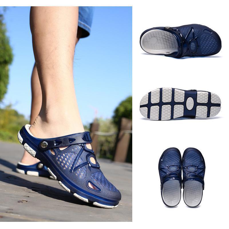 Skanto | Herres Strand Sandaler Pustende Mesh Strand Slippers