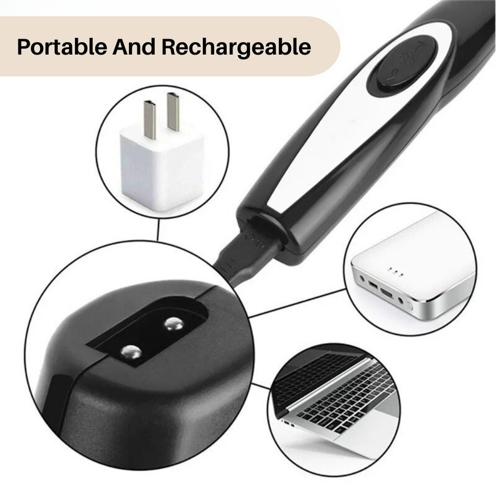 Skanto | Pet Trimmer FellEase | Whisper Quiet & Precise | Safe Cutting | Ergonomisk