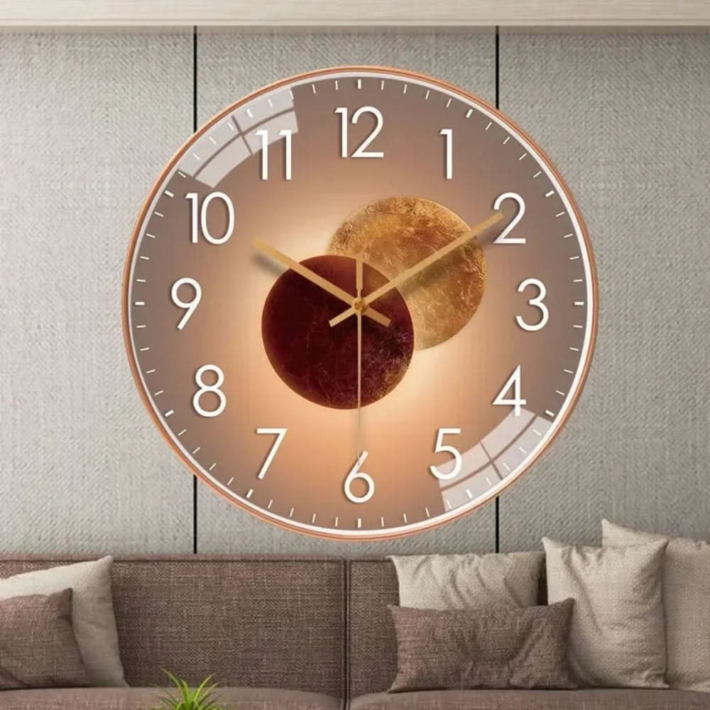 Skanto | Minimalistisk Digital Veggur – Stille & Klar Skjerm