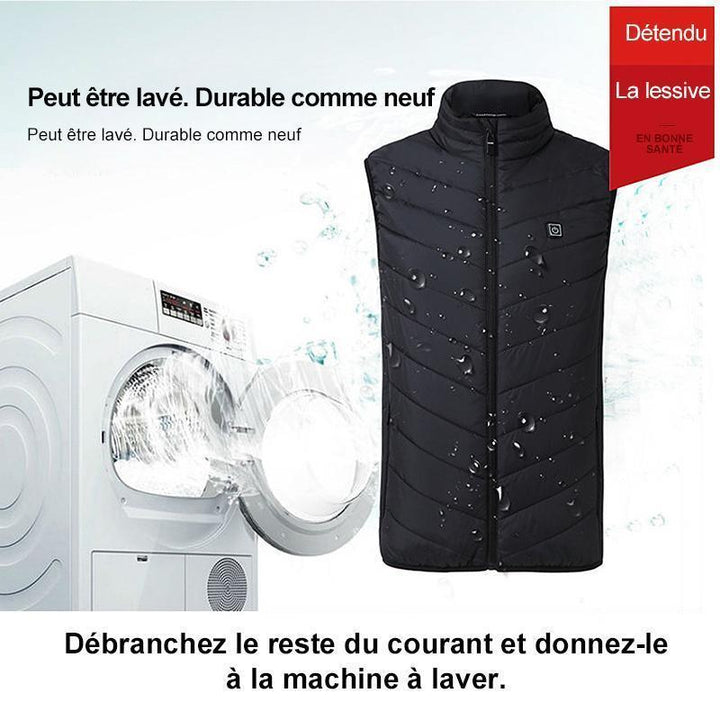 Men's heated vest insulated | Skanto