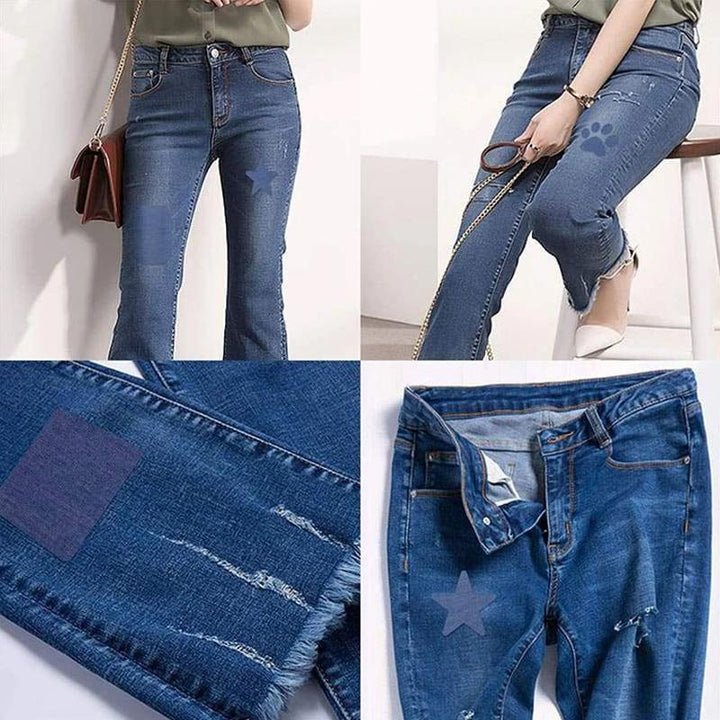 Skanto | Lim Jeans Gjenfødelse Patches