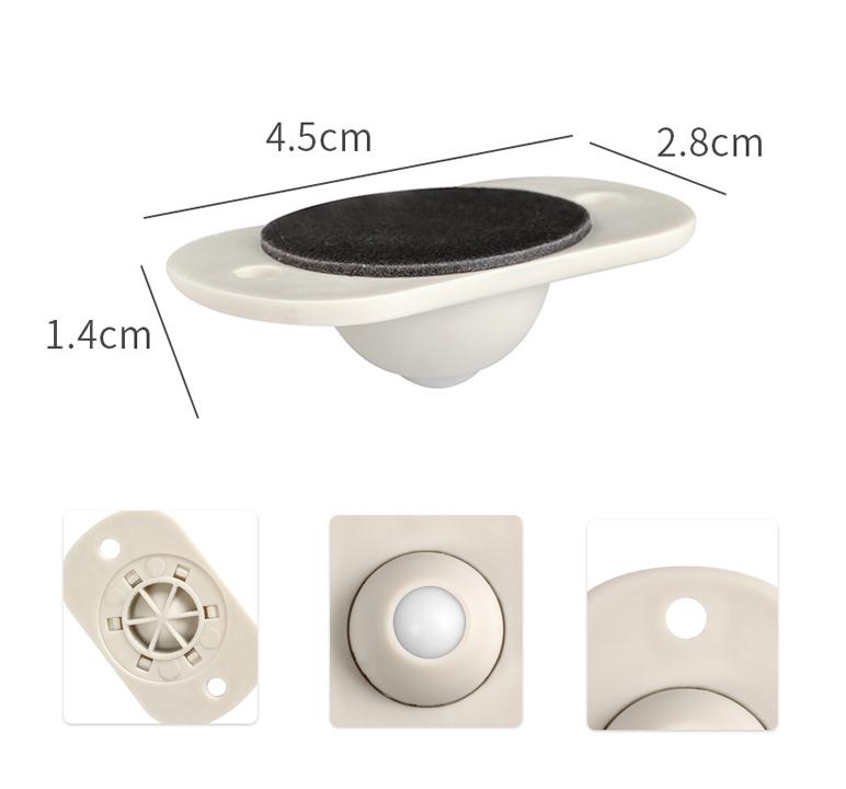 Skanto | Paste Type Pulley Universal Wheel (4 stk)