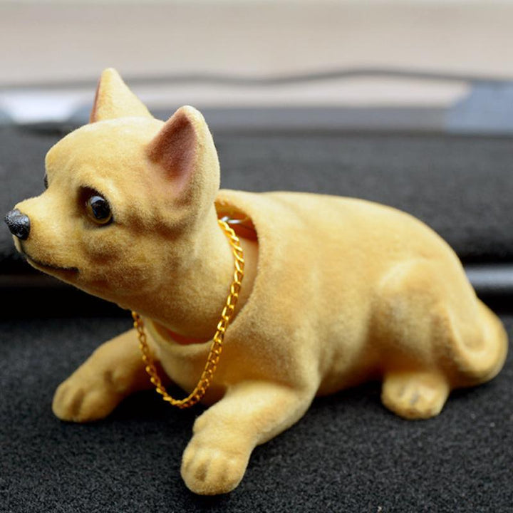 Skanto | Nikkende Hund Bil Dekorasjon