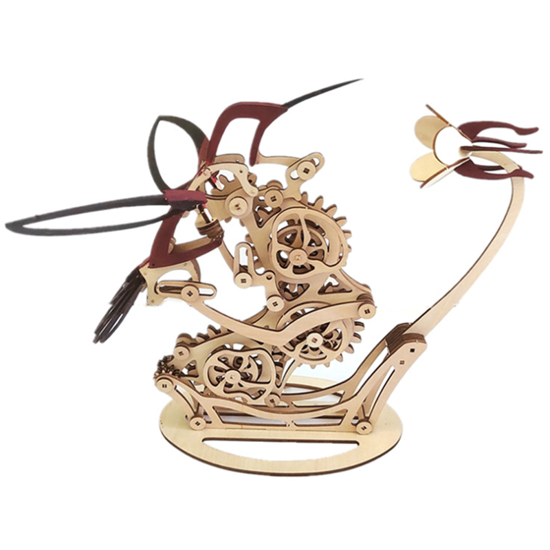 Skanto | Tre kinetisk kolibri skulptur