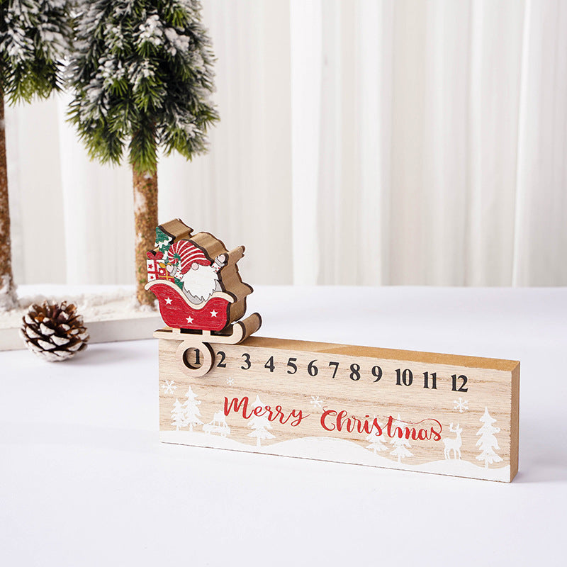 God jul Tre Mobil Santa Claus Kalender Ornament | Skanto