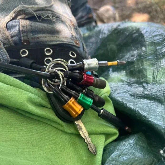 1/4" sekskantet skrutrekker hode feste tur spenne | Skanto