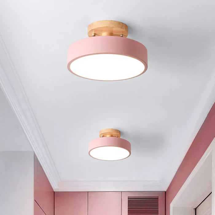 Skandinavisk LED Taklampe - NordWood | Skanto