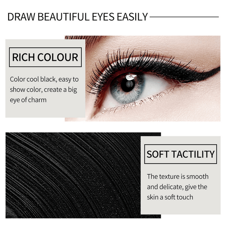 Skanto | Vanntett Enkelt Hode Solid Eyeliner