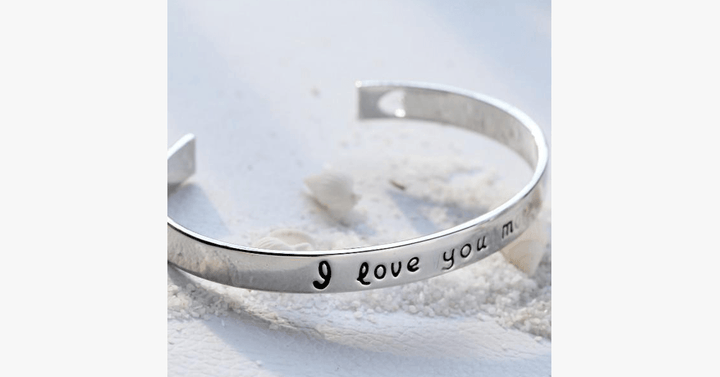 Skanto | Jeg elsker deg mer armbånd for enhver anledning