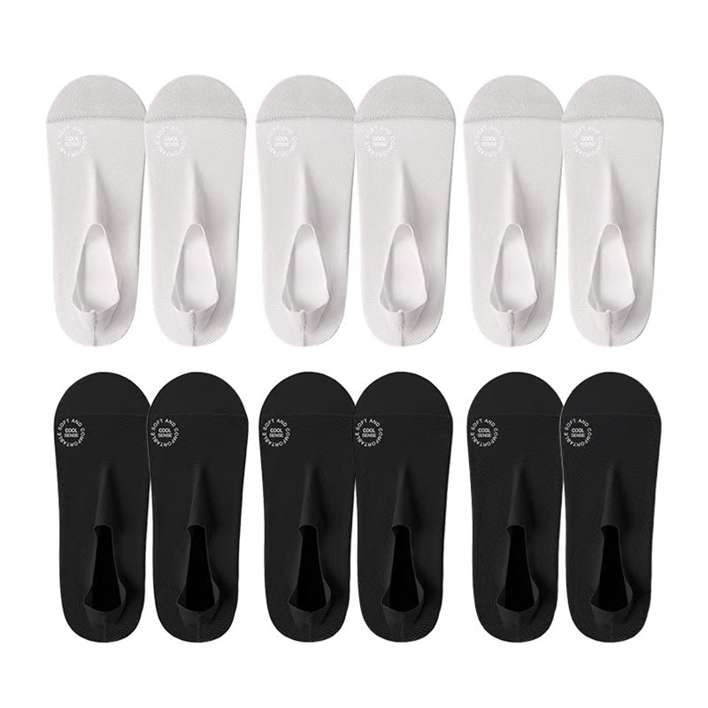 Skanto | Ultra-tynne fôr non-slip usynlige sokker