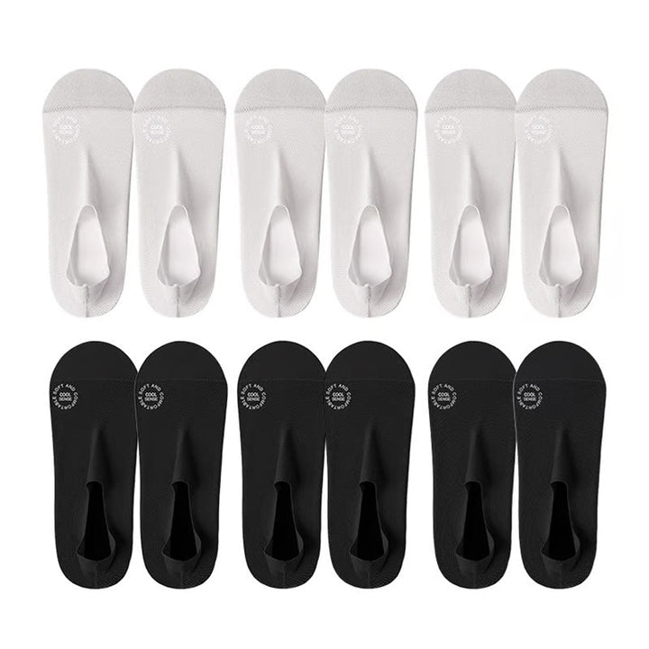 Skanto | Ultra-tynne fôr non-slip usynlige sokker