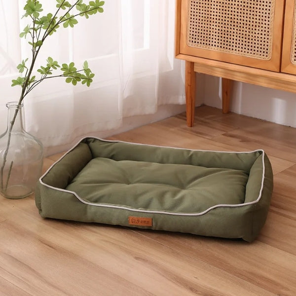 Skanto | Ortopedisk Minne Skum Hundesofa Senge - Ideell for Artritt, Store Hunder & Avtagbare Trekk