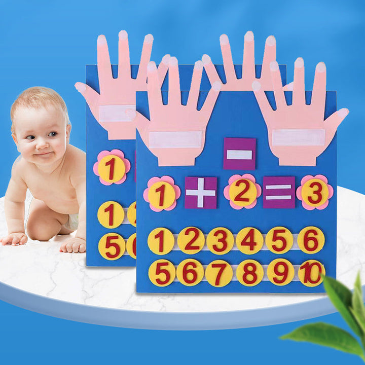Skanto | Felt Finger Nummer Telle Leke