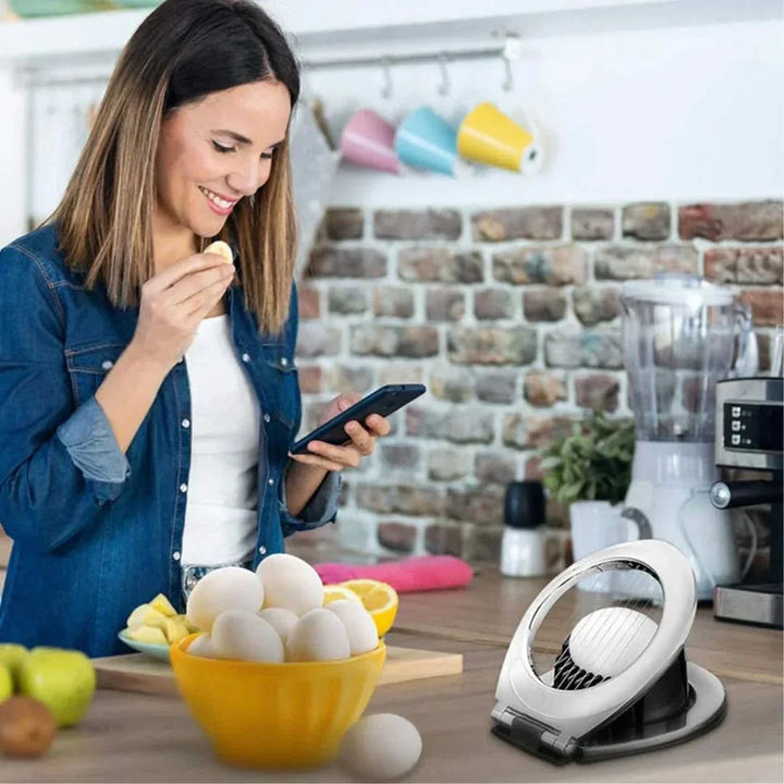 Skanto | Rustfritt Stål 3-i-1 Egg Skiver