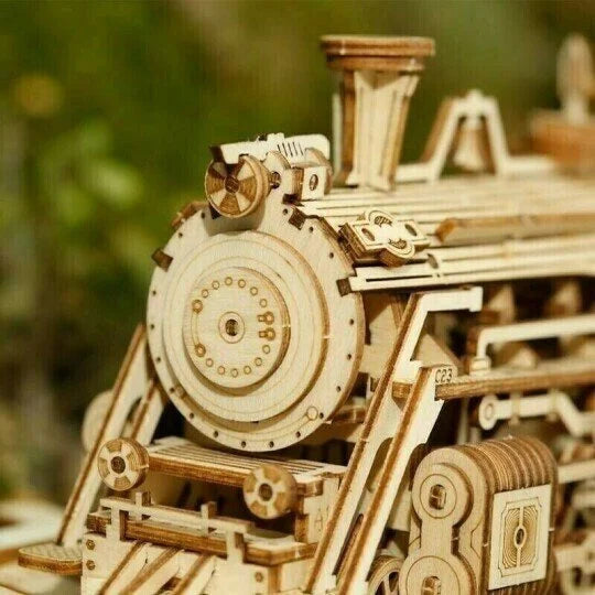 Super Tre Wooden Mechanical Model Puzzle Set | Skanto