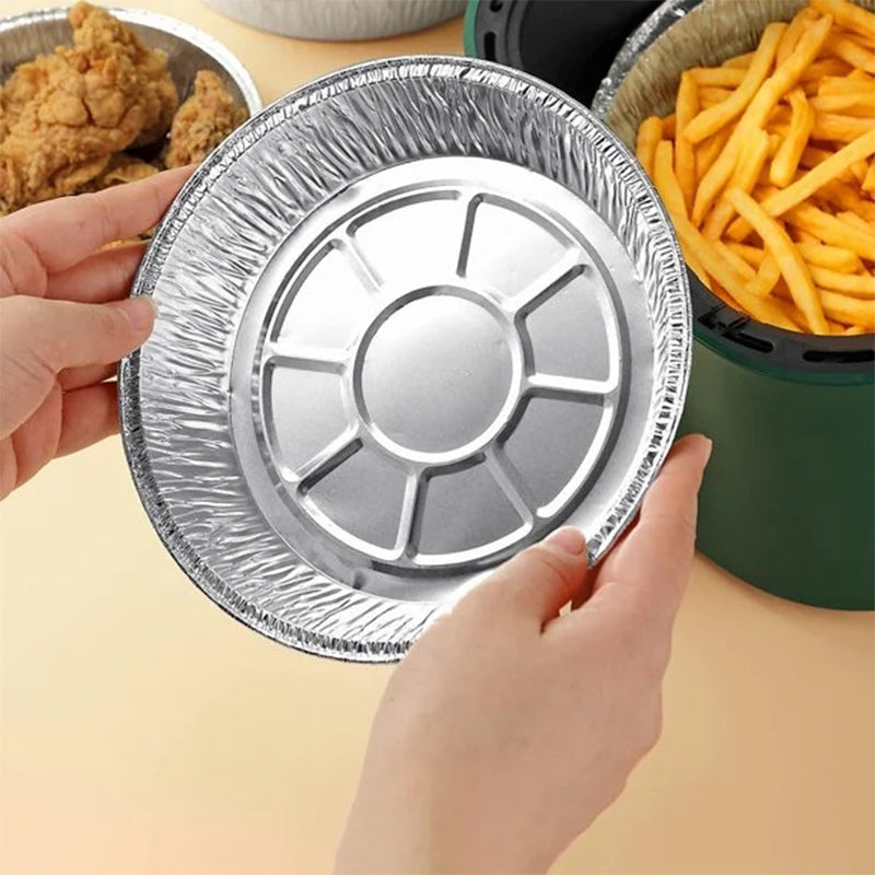 Skanto | Gjenbrukbare aluminiumsfolie air fryer-linere