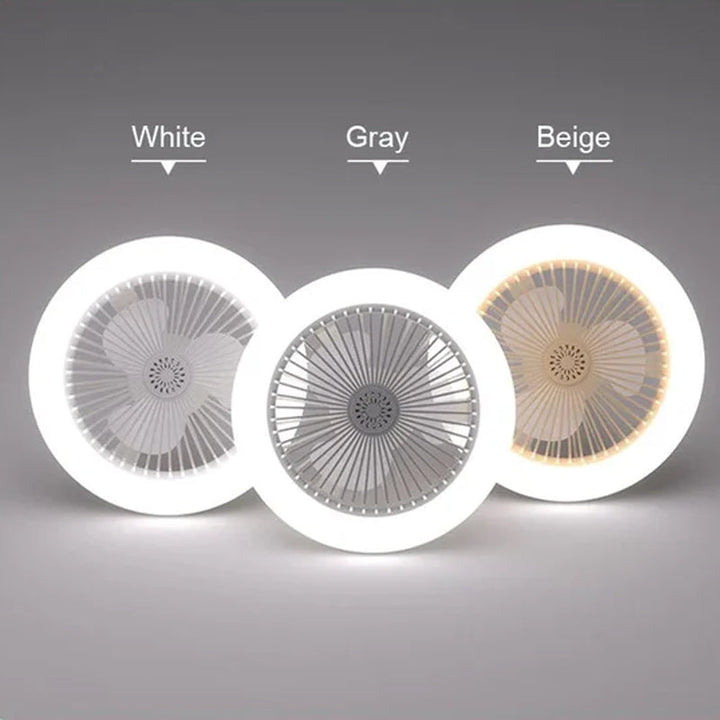 2-i-1 Aromaterapi LED Vifte Lampe | Skanto