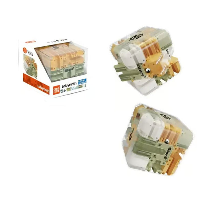 Skanto | Stor Labyrint 3D Puslespill Kubus - Engasjerende Utdanningsleke