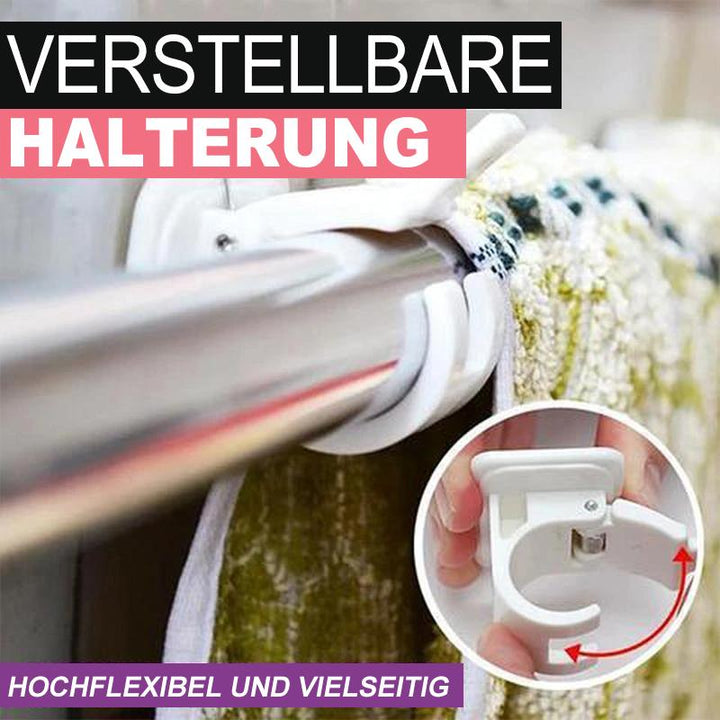 Skanto | Nagelfrie justerbare stangholdere (2 stk)