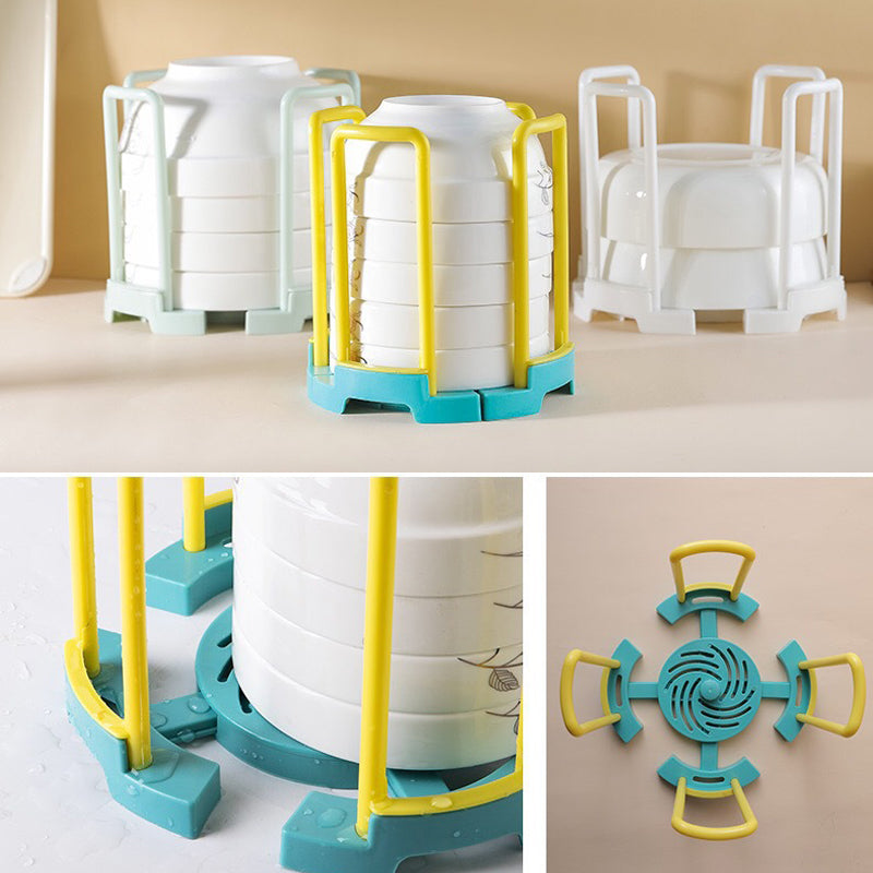 Bowl Plate Holder Drain Rack | Skanto