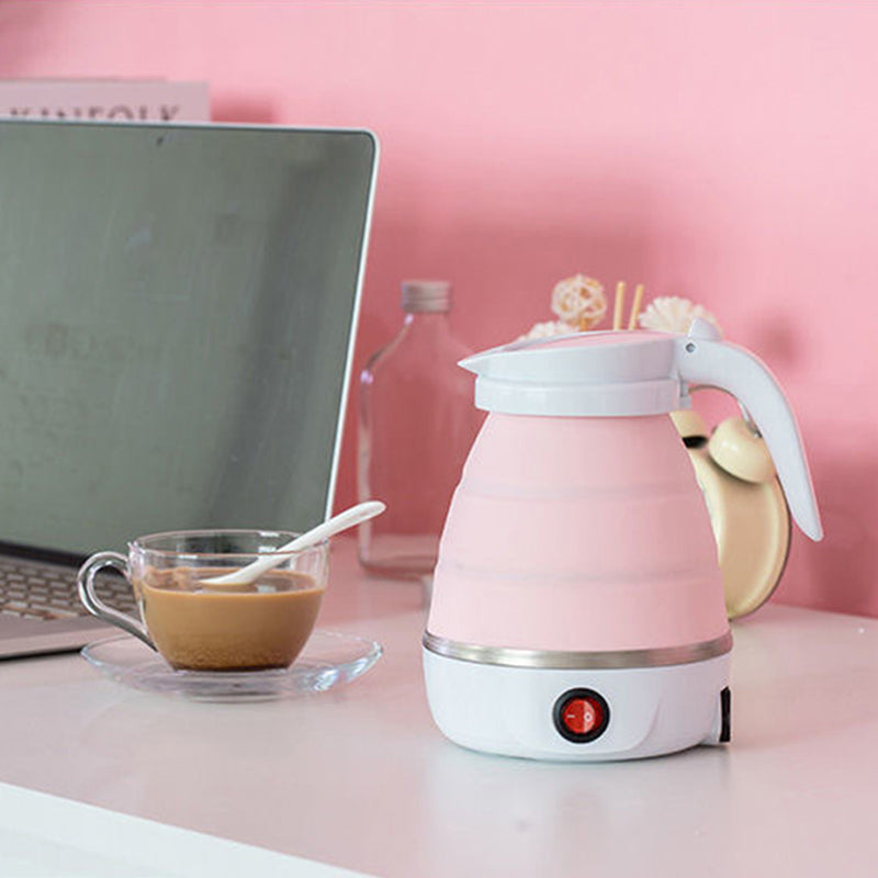 Bærbar silikagel reisekanne med universell plugg | Skanto