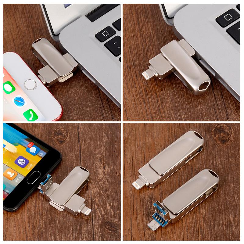 Skanto | 3-I-1 Mobil USB Minnepin