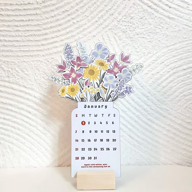 Skanto | 2025 Bloomy Flowers Bordkalender