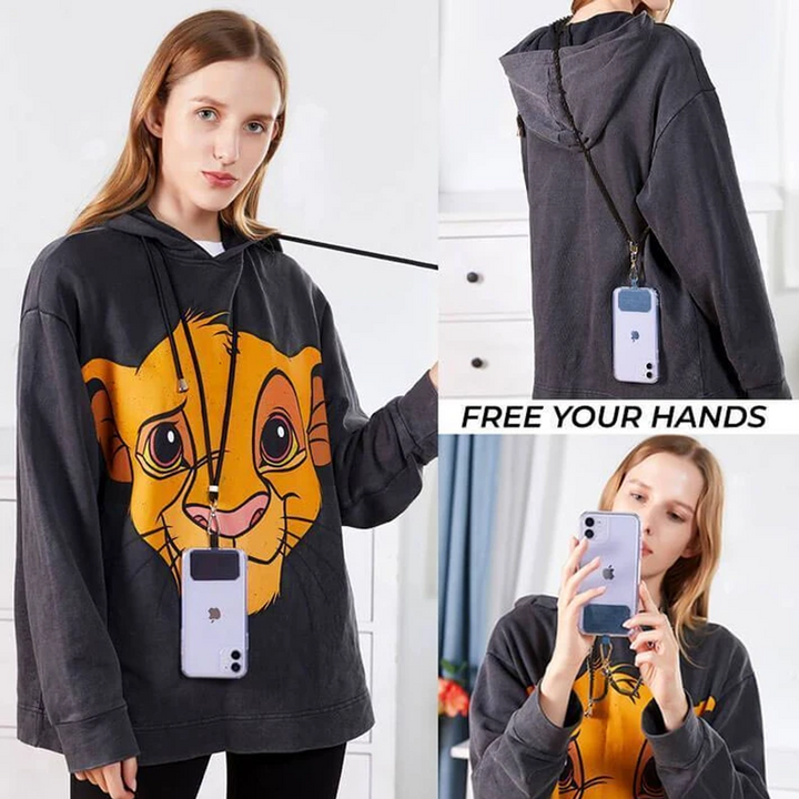 Skanto | Universal Crossbody Nylon Patch Telefon Lanyards