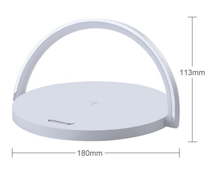 Skanto | Bowlight Design | Atmosfærisk 3-i-1 Nattlys Med Trådløs Lading
