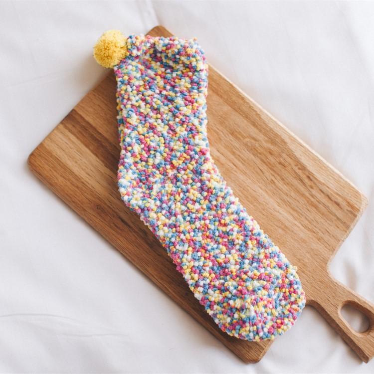 Skanto | Komfortabel Gave Pom Pom Cupcake Sokker