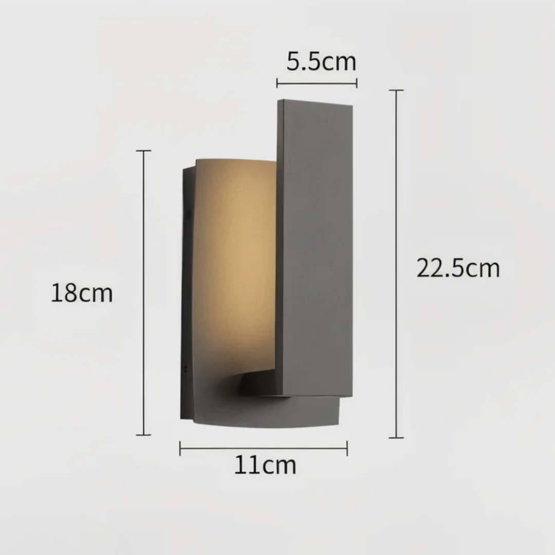 Skanto | Minimalistisk LED Utendørs Lampe