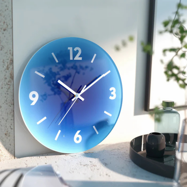 Skanto | Design Glass Veggklokke