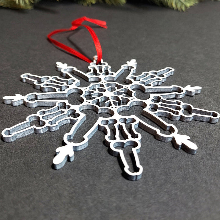 Skanto | Morsomme Snøfnugg Ornamenter