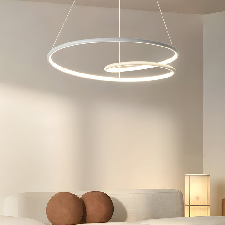 Skanto | Moderne dimbar LED-lampe - Høydejusterbar taklampe til spisestue og stue