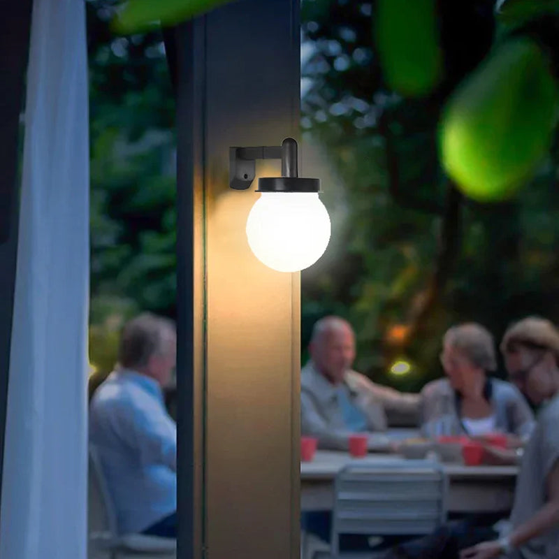Skanto | Solar Vegg Sphere Lys (2 deler)
