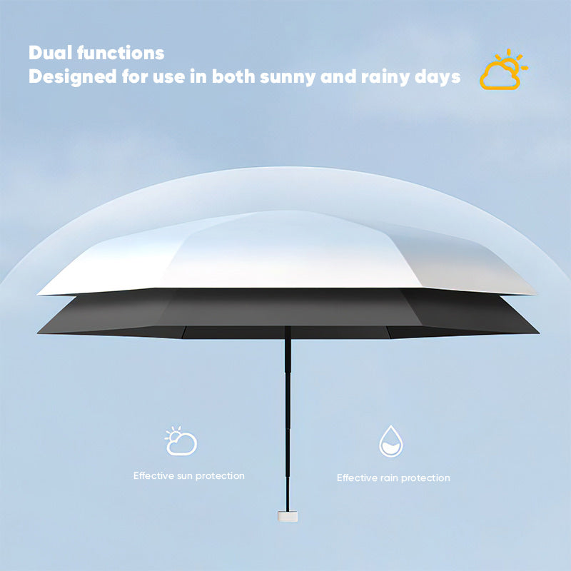 Skanto | Mini Reise størrelse Regn Sol Paraply