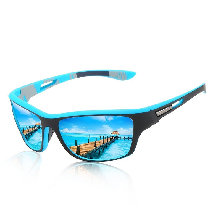 Sportssolbriller for menn – Polariserte med UV400 beskyttelse – VisionX Pro | Skanto