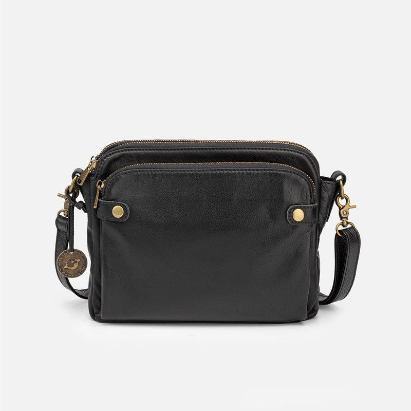 Skanto | Tre-lags lær crossover skulder- og clutch-veske