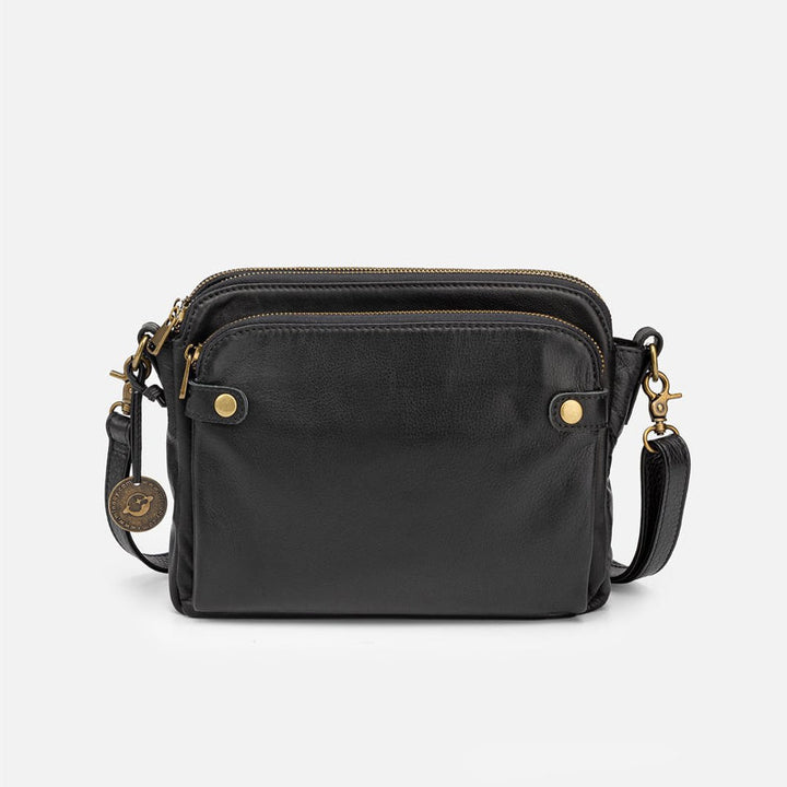 Skanto | Tre-lags lær crossover skulder- og clutch-veske