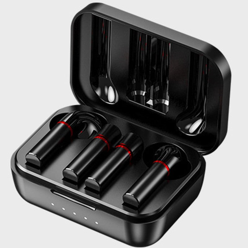 Skanto | Magnetiske trådløse In-ear Bluetooth 5.0 ørepropper, med utskiftbart magnetisk batteri, for sport, studier, samtaler