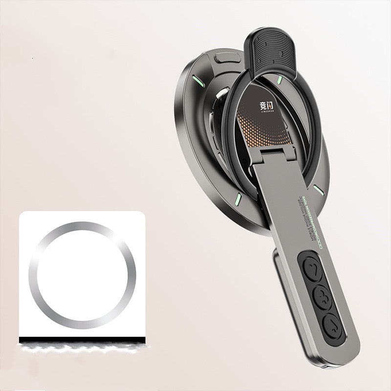 Skanto | Multi-funksjonell magnetisk metall roterende telefonstativ & ringholder